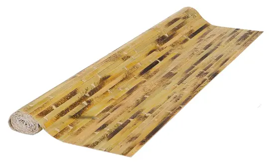 tortoise bamboo paneling roll