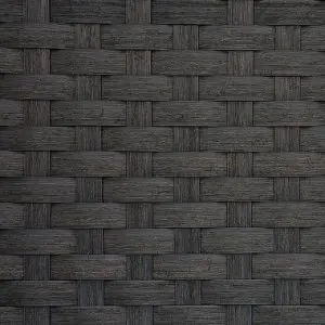 basket weave rustic black color