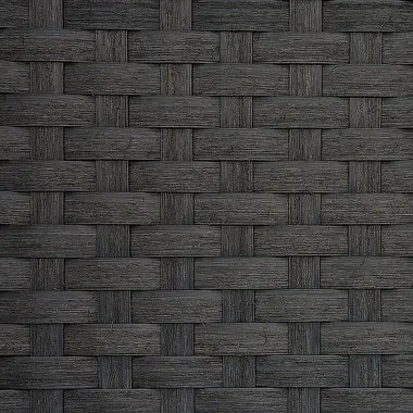 basket weave rustic black color