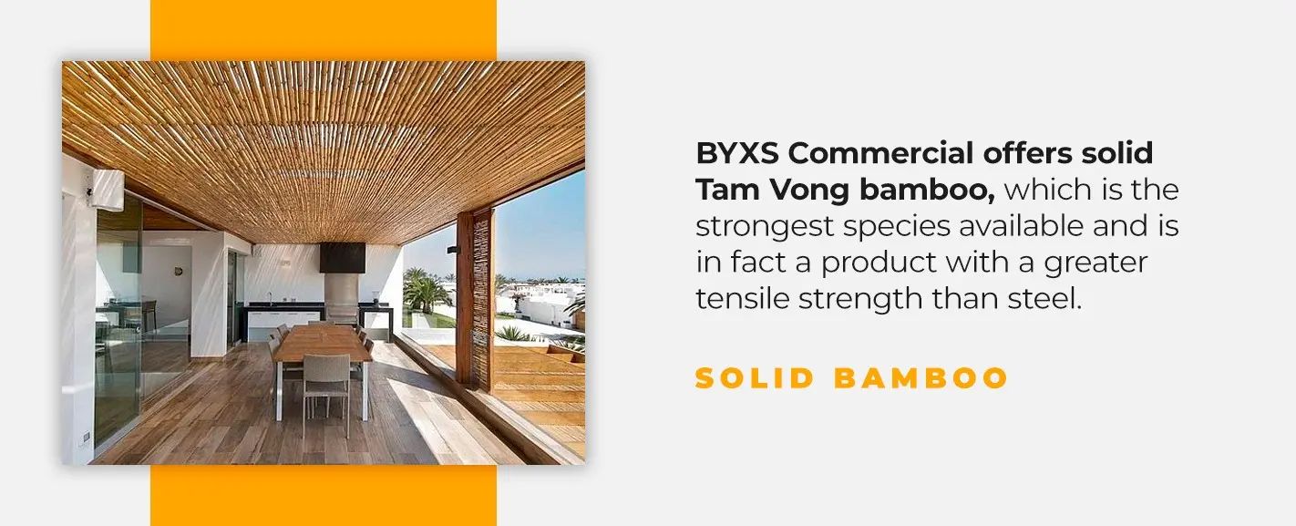 Types of Bamboo Building Materials