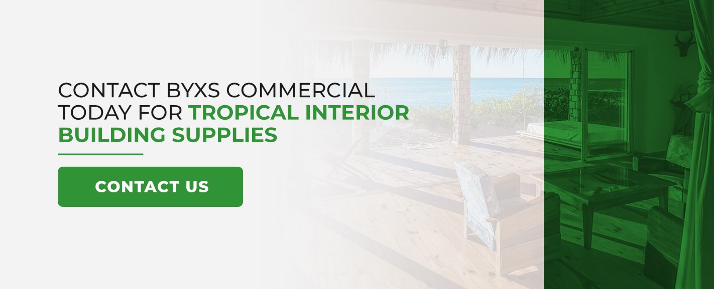 Contact World Environments Today for Tropical Interior Building Supplies