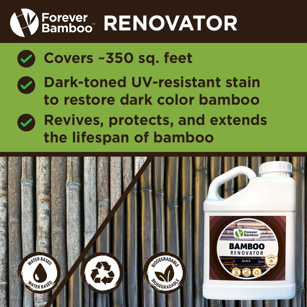 Bamboo Renovator black covers 350 ft